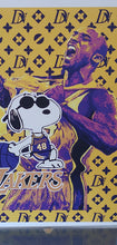 Load image into Gallery viewer, SNOOPY & KOBE BRYANT Pop Art