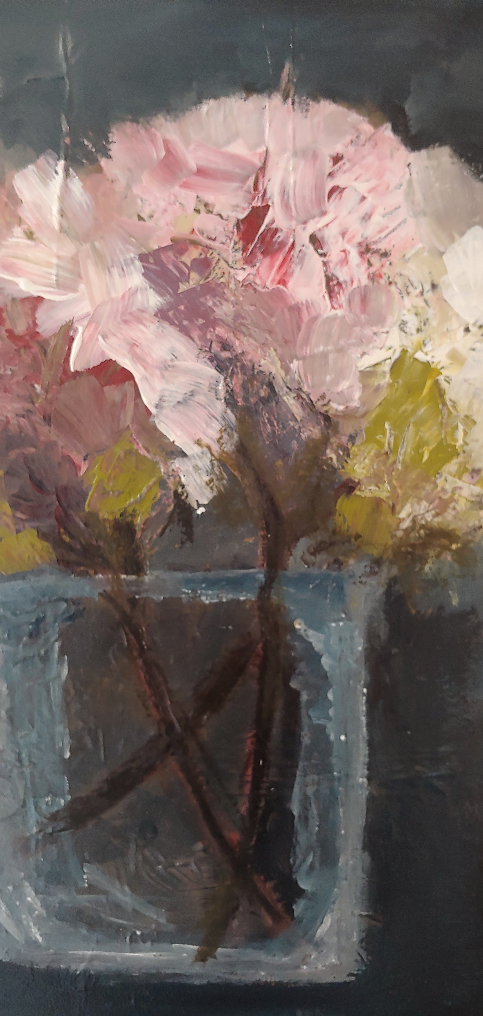 HYDRANGEAS IN A VASE