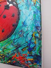 Load image into Gallery viewer, Original Canvas Painting / The LADYBUG
