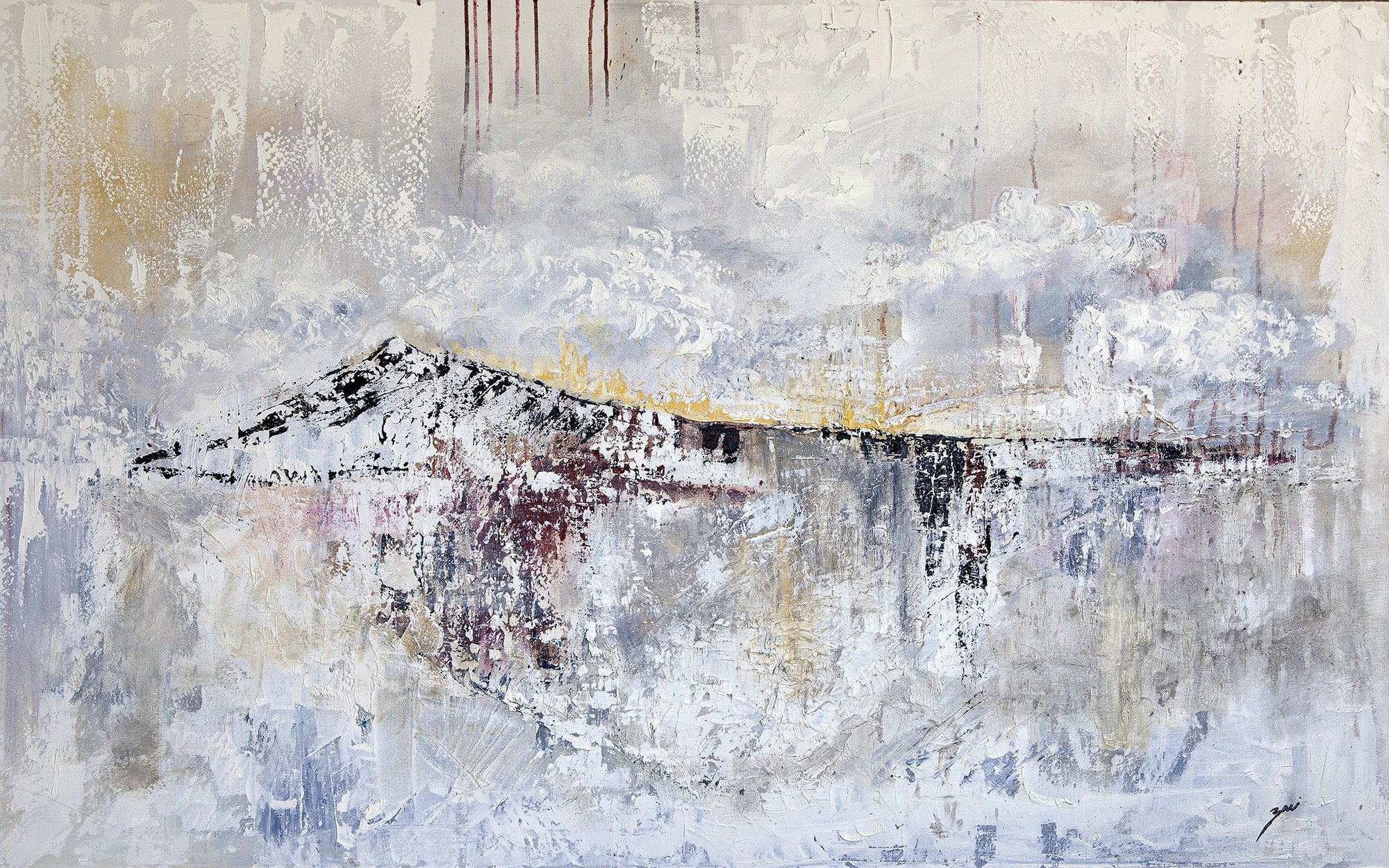 Original Canvas Painting Abstract 3