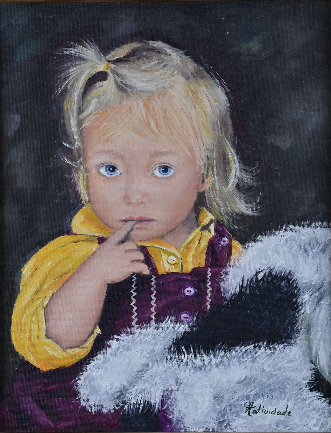 OPHELIE / Original Canvas Painting