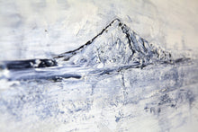 Load image into Gallery viewer, BLUE LER Art that is deeply rooted in her imagination, her nature and whimsical subconscious. Artist Zari Kazandjian paints ever evolving expressions of places. "Life is beautiful both with its sweetness and less than desirable moments; I want to create