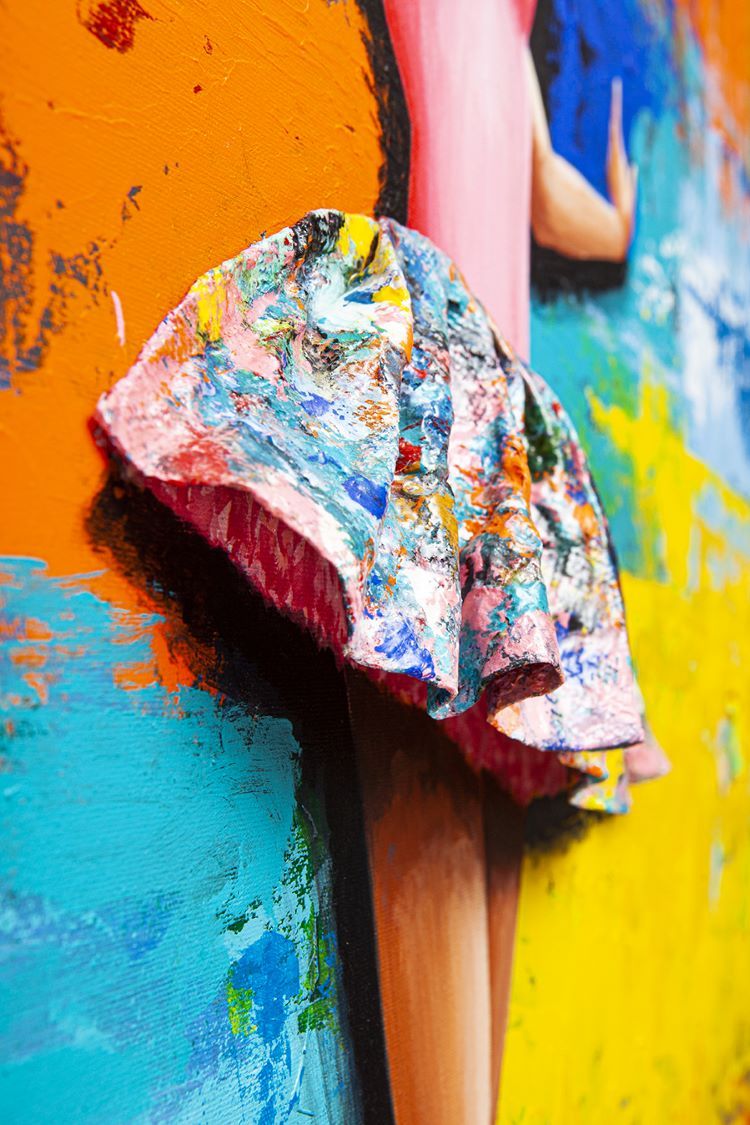 painting / By Andy Habib EN POINTE Original