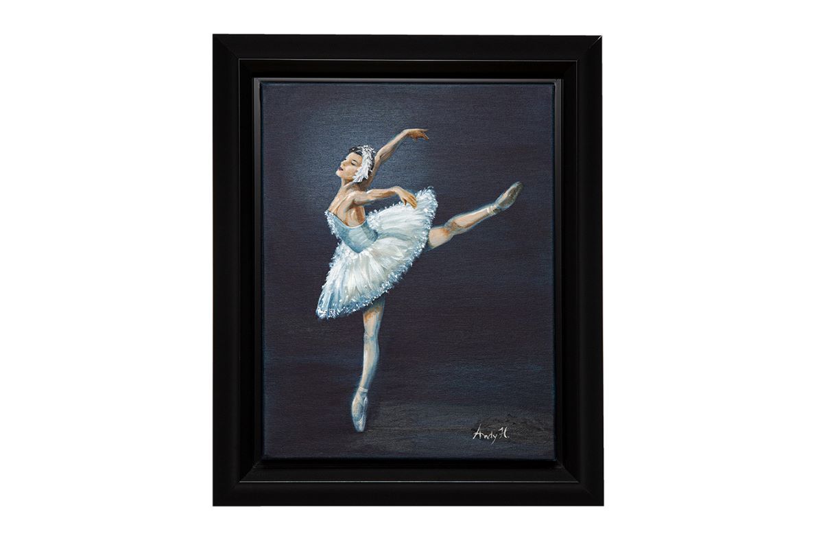 Ballet Dancer Original Canvas Painting