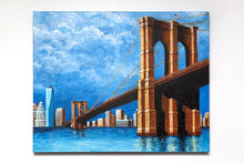 Load image into Gallery viewer, Original painting / BROOKLYN BRIDGE - NEW YORK