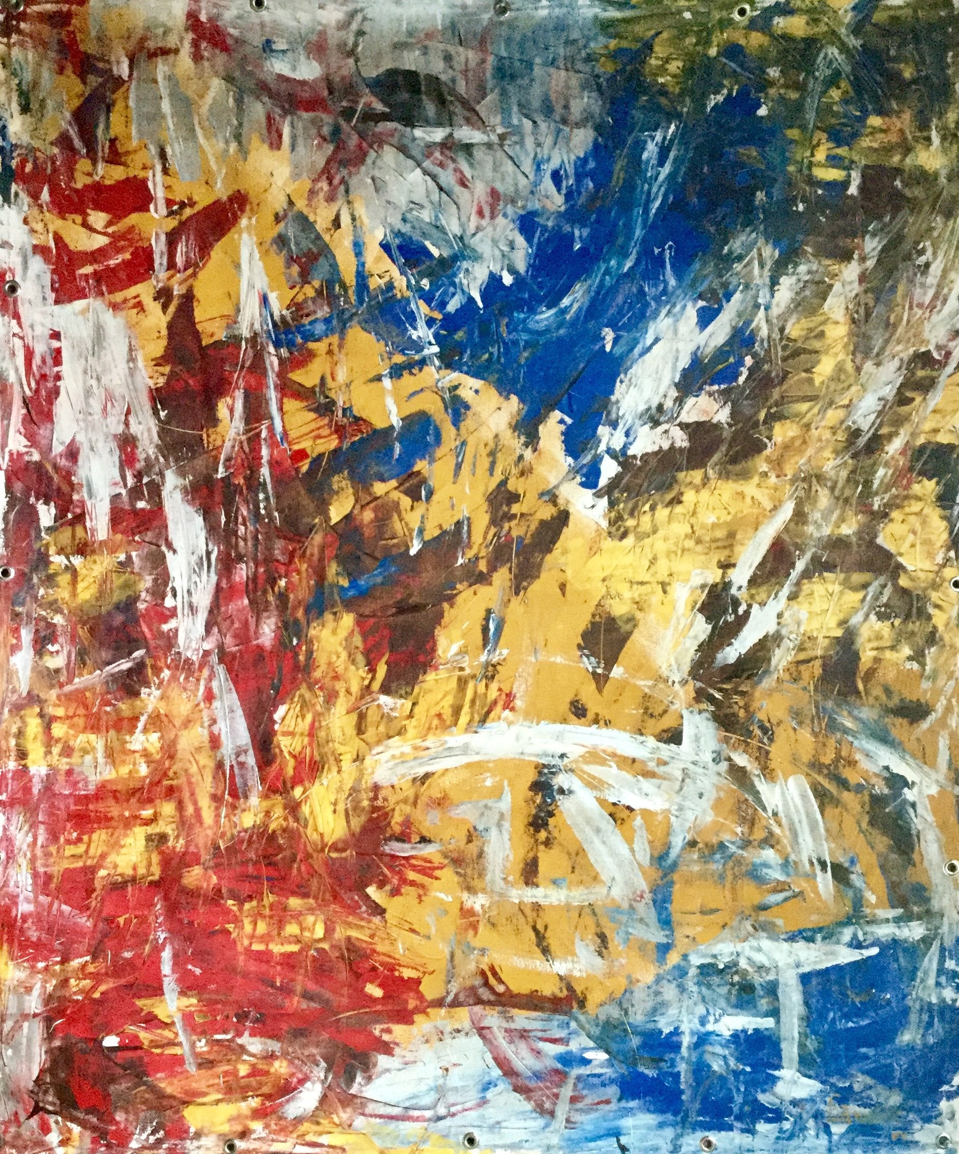 Original Canvas Painting / Québécitude