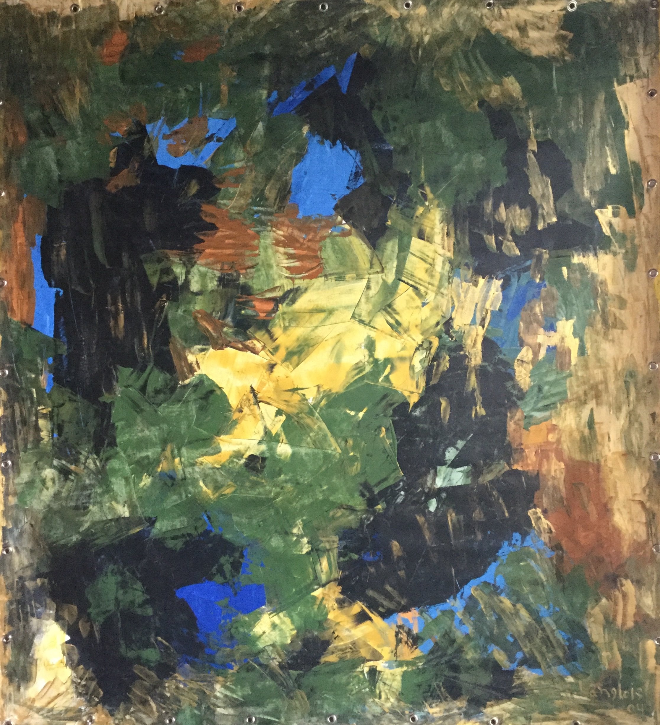 Original Canvas Painting / SURVOL / OVERVIEW SHANGHAI COLLECTION