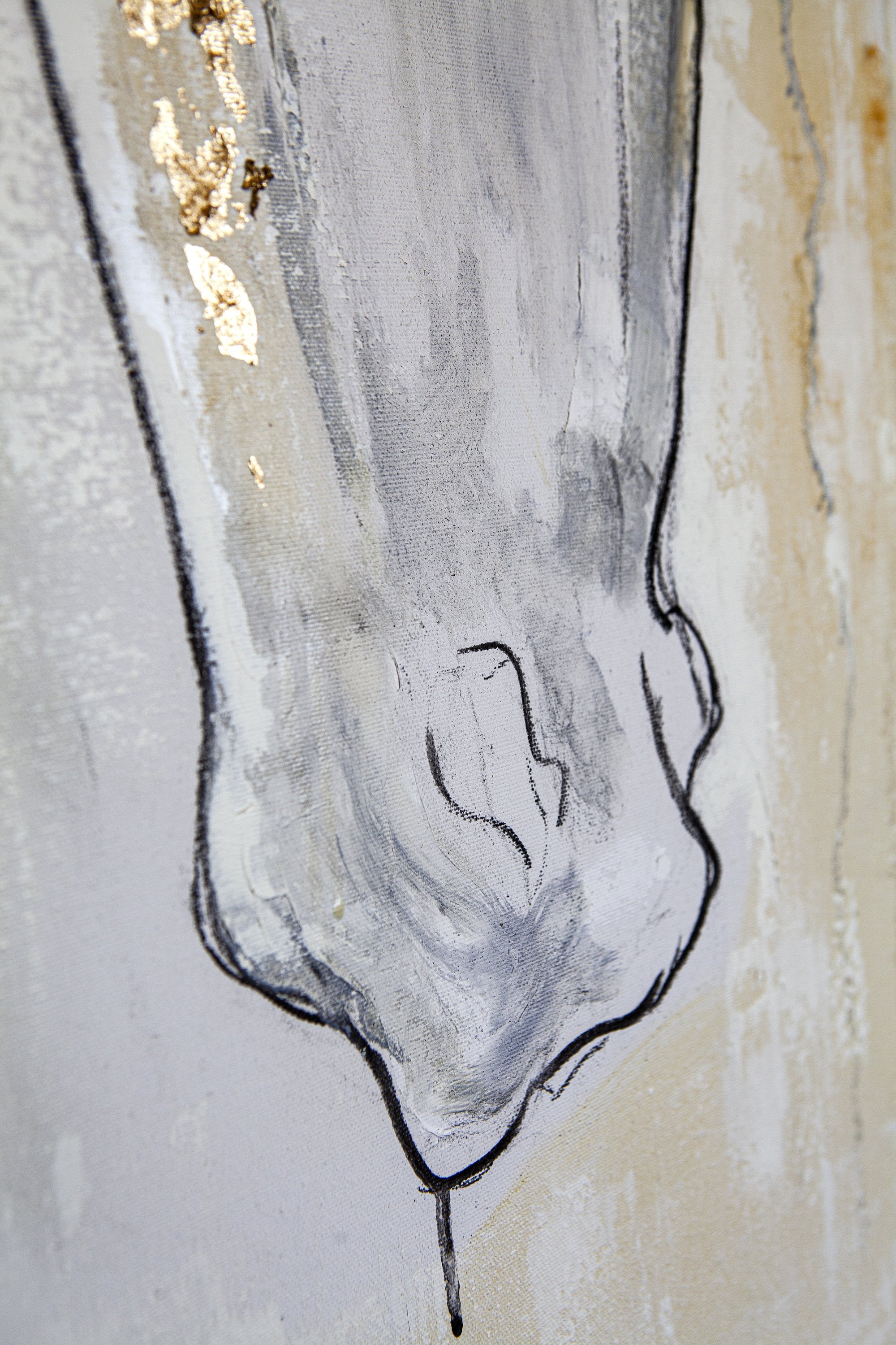 THE HORSE / Original Canvas Painting