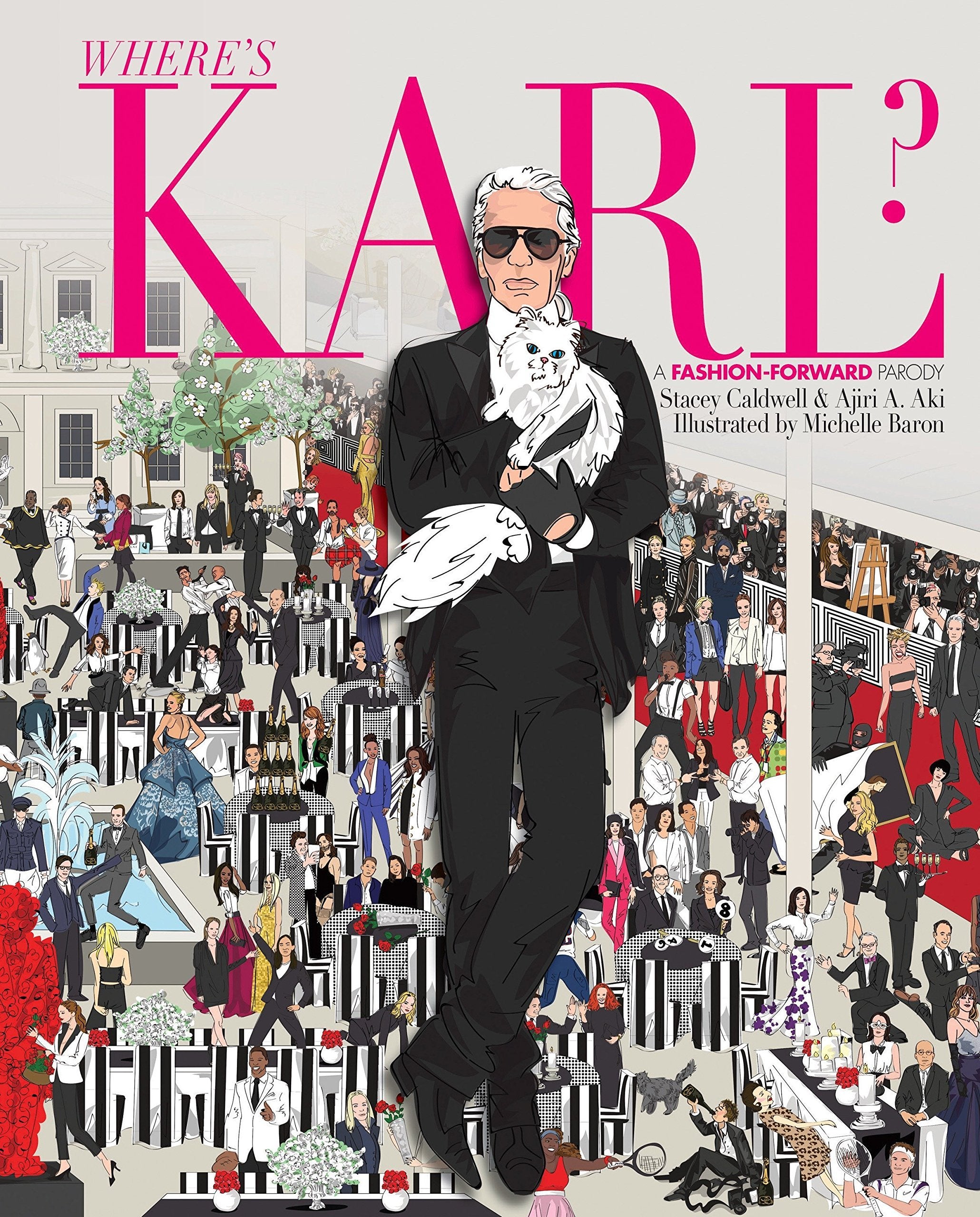 Where's KArl, a fashion Forward parody book