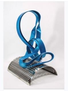 Original Stainless Steel Sculpture Azul Scupture