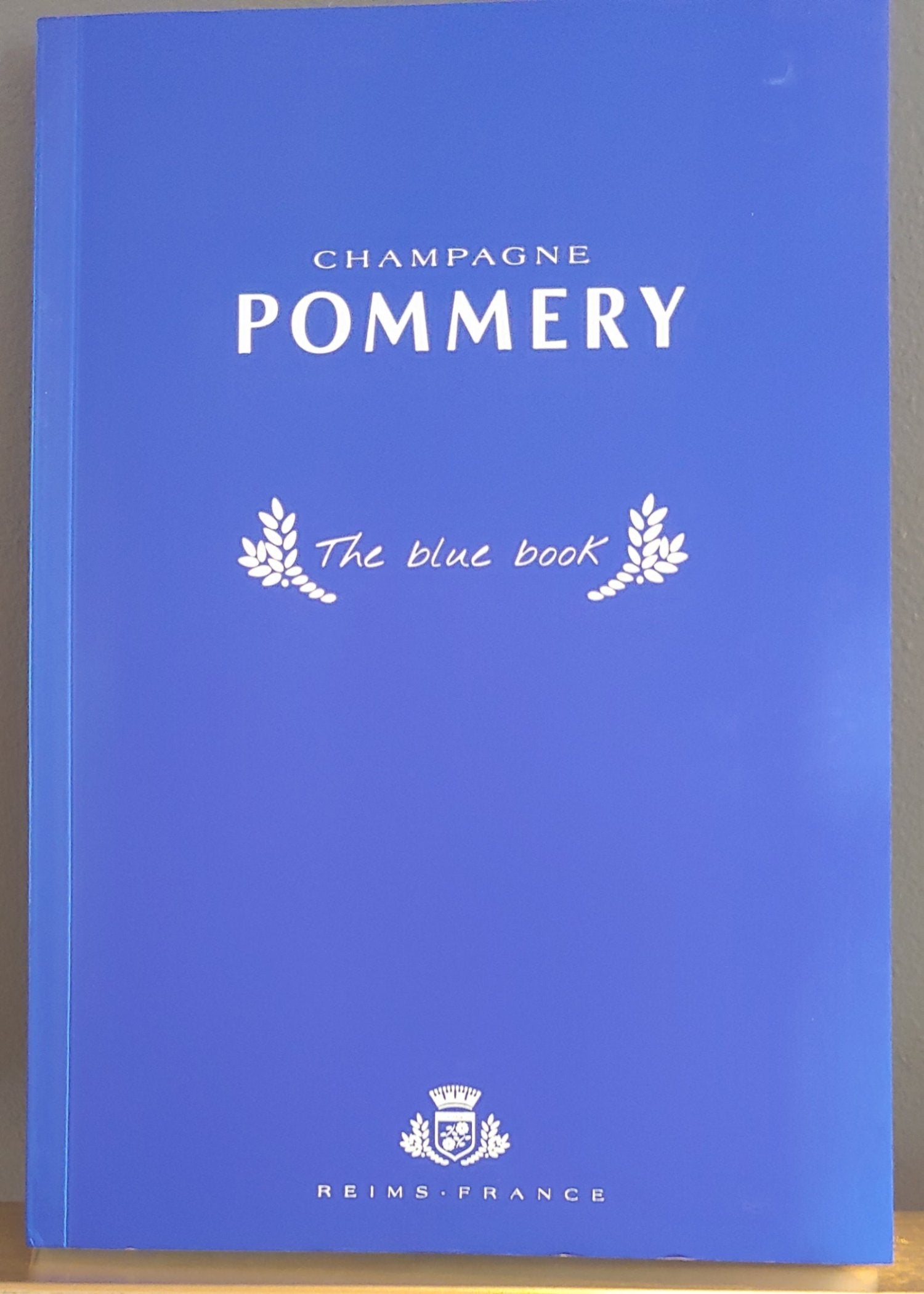 Pommery Champagne Rare Blue Book