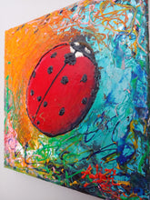 Load image into Gallery viewer, The LADYBUG / Original Canvas Painting - By Andy Habib