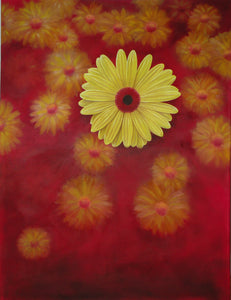 YELLOW GERBERA DAISY - By Andy Habib