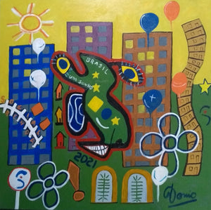 BRAZIL -- Original Painting / By Antonio Souza