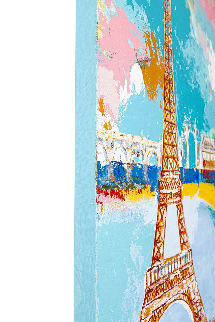 PARIS ABSTRACT / Original Canvas Painting