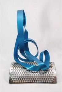 AZUL  SCUPTURE  Original stainless steel sculpture  / By Luiz Campoy